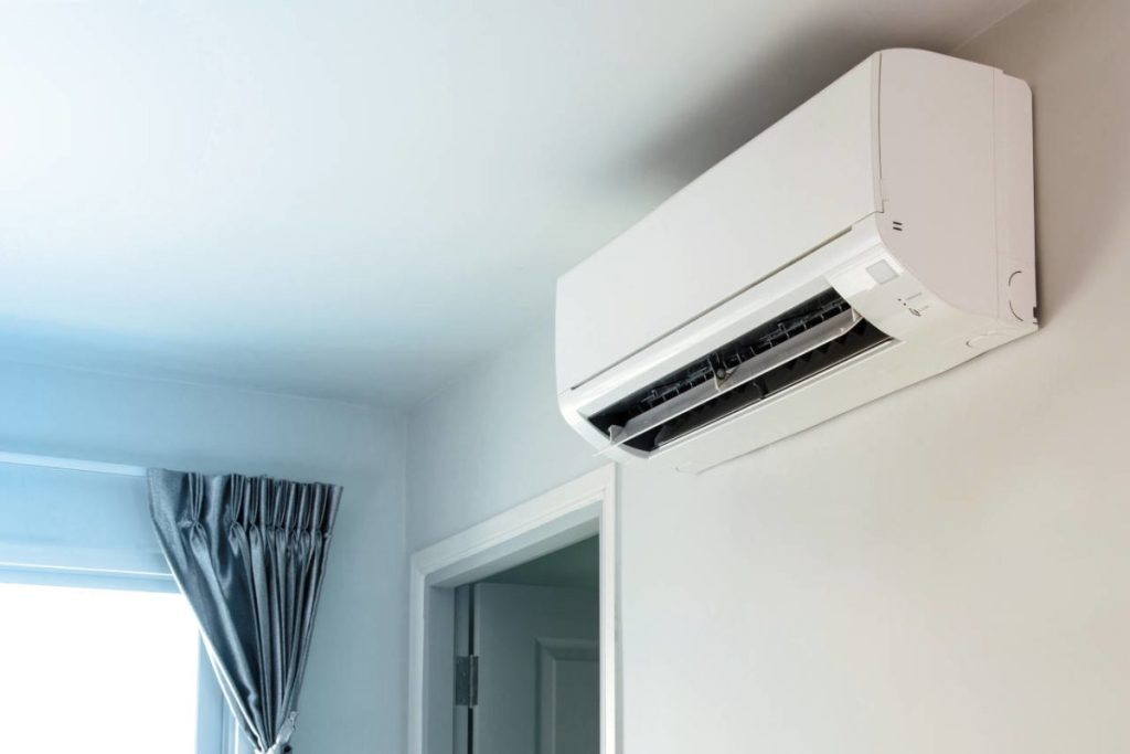 Airconditioners staan ook op deze lijst, net als split-warmtepompsystemen