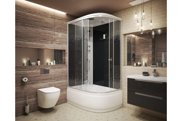 douchecabine met bodem